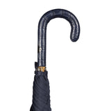 Alligator Leather Solid Stick Umbrella