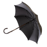 Polished Italian Chestnut Solid Stick Umbrella