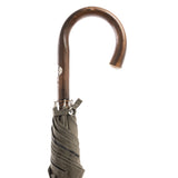 Polished Italian Chestnut Solid Stick Umbrella