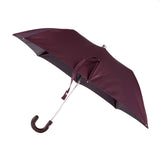 Braided Calf Leather Folding Umbrella