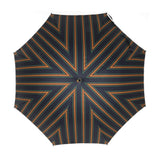Polished Italian Chestnut With Knot Solid Stick Umbrella